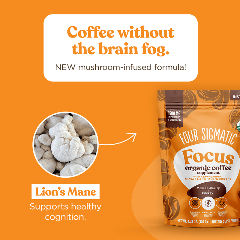 Four Sigmatic — SLIDE 1 · LION'S MANE