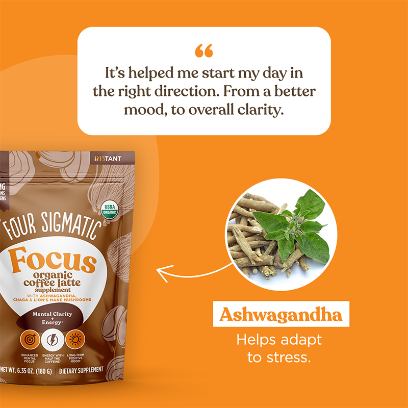 Four Sigmatic — SLIDE 3 · ASHWAGANDHA